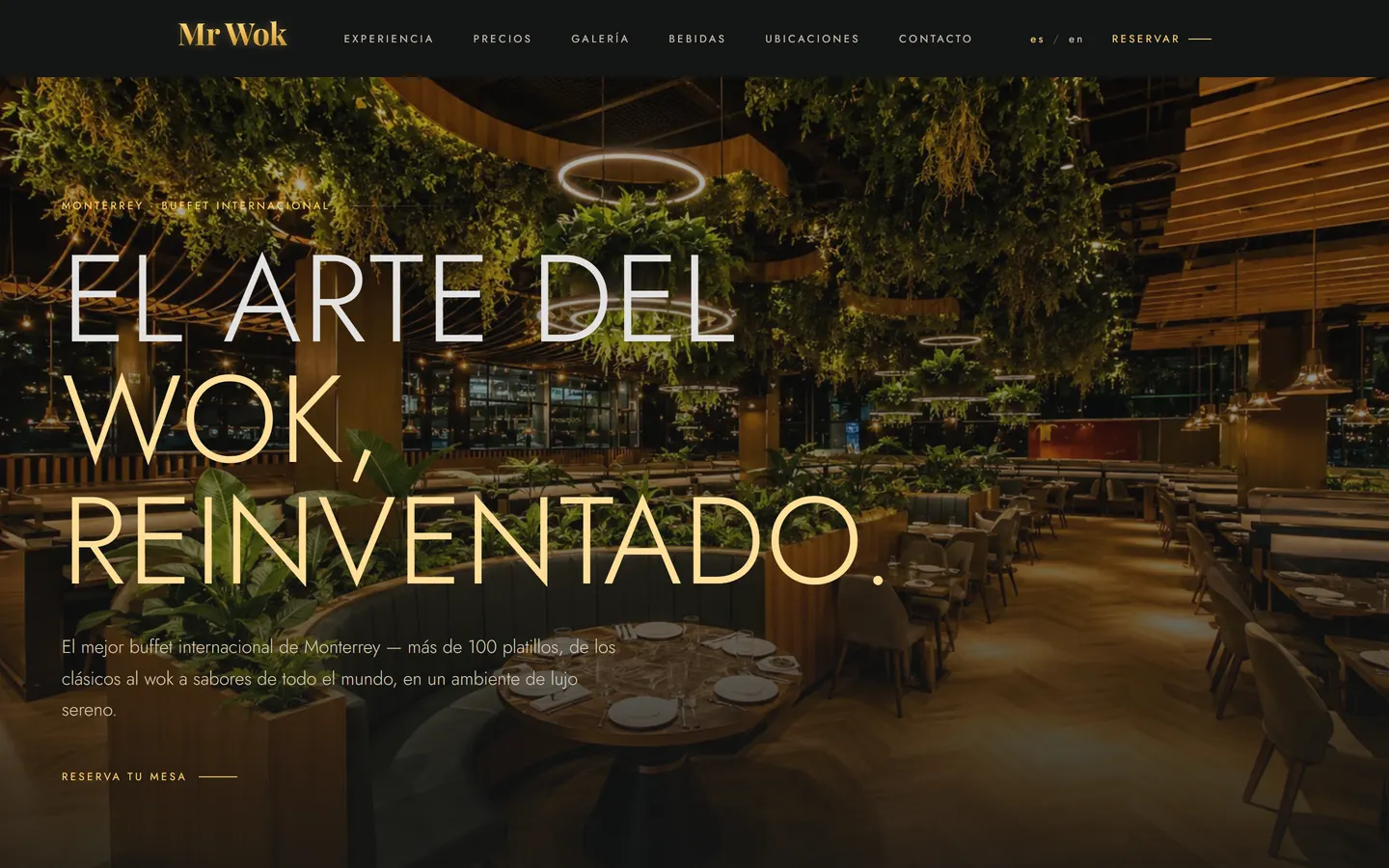 Web de marca: Mr Wok